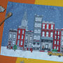 New York Christmas Tea Towel, thumbnail 1 of 5