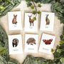 Forest Animals Table Name Cards, thumbnail 1 of 4