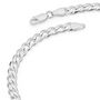 Sterling Silver Curb Chain Necklace 22 Inch, thumbnail 3 of 5