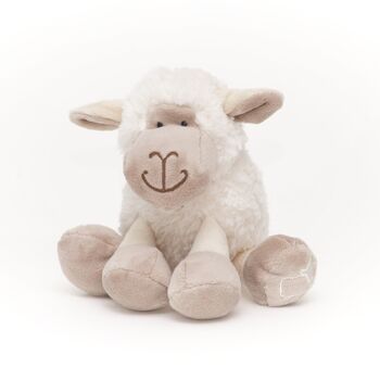 Mini Lamb Personalised Heart Keepsake, Free Delivery, 2 of 4