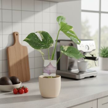 Monstera Thai Constellation – Rare Variegated Houseplant – Free Standard Gift Wrap, 8 of 9