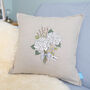 Personalised New Mum/New Beginnings Bouquet Cushion, thumbnail 1 of 7