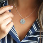 Customised Sterling Silver Friends Message Necklace, thumbnail 1 of 6