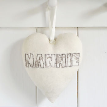 Personalised Embroidered Name Heart Gift, 5 of 12