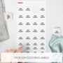 Personalised Simple Design Name Labels Pack 144 Labels, thumbnail 3 of 4