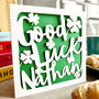 Personalised Good Luck Card, thumbnail 1 of 4