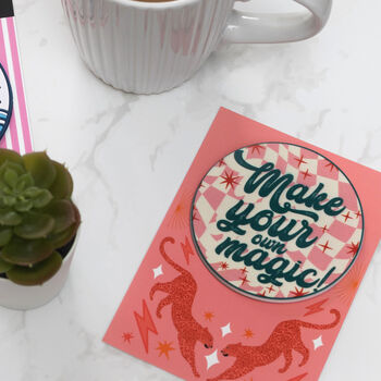 Make Your Own Magic Motivational Coaster Gift For Her, 4 of 4