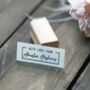 'With Love From' Personalised Name Rubber Stamp, thumbnail 1 of 4