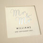 Personalised Mr And Mr Wedding Photo Album, thumbnail 4 of 12