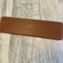 Personalised Hand Stamped Brown Leather Bookmark, thumbnail 9 of 9