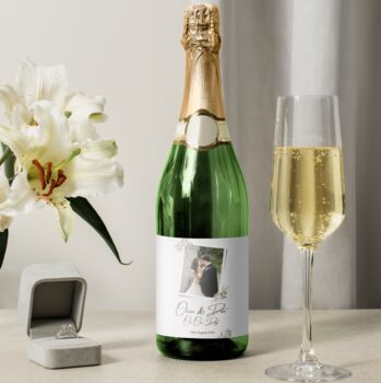 Personalised Congratulations Photo Champagne Label, 3 of 4