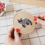 Raccoon Cross Stitch Kit, thumbnail 1 of 3
