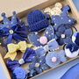 Personalised Blue Hair Clip Accessories Set, thumbnail 2 of 5