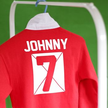 Child's Personalised Rugby Top, 5 of 10