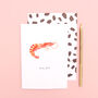 Nice Bod Prawn Valentines Card, thumbnail 1 of 1
