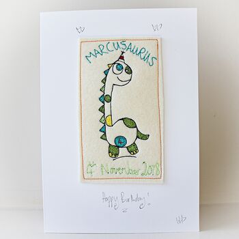 Dinosaur Card, Personalised, 2 of 4