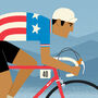 Personalised Cycling Print, National Team Jerseys, thumbnail 6 of 9