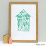 Personalised Love Builds… New Home Print, thumbnail 4 of 11