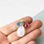Mother And Children Semi Precious Birthstone Necklace, thumbnail 3 of 12