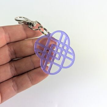 Huntr/X Kpop Demon Hunters Keyring Symbol Acrylic, 3 of 4