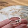 Godmother Personalised Adjustable Sterling Silver Ring, thumbnail 3 of 8