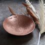 Personalised 7th Anniversary Medium Copper Bowl, thumbnail 3 of 6