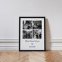 Personalised Best Dad Photo Collage Frame, thumbnail 1 of 7