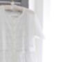 Women's White Cotton Alexandra Personalised Nightdress, thumbnail 3 of 3
