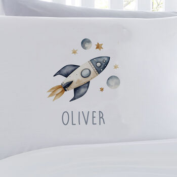 Personalised Children's Space Pillowcase, 2 of 2