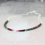 Ruby And Pyrite Silver Necklace, thumbnail 2 of 12