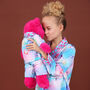 Dreamy Girls Mermaid Pyjama Set With Matching Teddy Bear, thumbnail 3 of 6