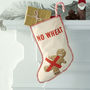 'No Wheat' Christmas Stocking For Children Or Adults, thumbnail 1 of 2