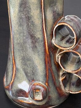 Small Vase, Ceramic, Porcelain, Handmade, 5 of 5