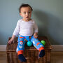 Baby, Toddler Joggers With Inbuilt Socks Under The Sea, thumbnail 1 of 7