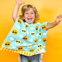 Personalised Happy Sun Toddler Hooded Towel, thumbnail 2 of 12