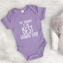 My Grandma Is The Best At.. Personalised Babygrow, thumbnail 5 of 9