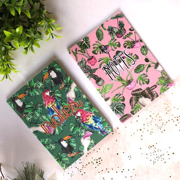 Houseplant Illustrated Lined Notebook Set Of Two, 12 of 12