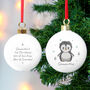 Personalised Penguin Bauble, thumbnail 1 of 3