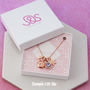 Lucky Dip Rose Gold Necklace, thumbnail 7 of 8
