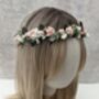 Blush Pink Flower Crown, thumbnail 4 of 4