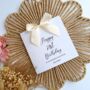 21st Birthday Luxury Bow Card For Her Or Him, Choice Of Colours Handmade Bow, thumbnail 1 of 3