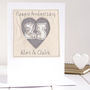 Personalised 25th Silver Wedding Anniversary Card, thumbnail 1 of 12