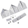 Silver Confetti Filled Christmas Cracker Decorations, thumbnail 2 of 3