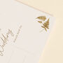 Ready To Write Fern Wedding Invites, Pack Of 10, thumbnail 3 of 6