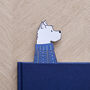 Westie Dog Bookmark Personalised Option, thumbnail 3 of 7