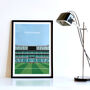 England Twickenham Rugby Stadium Art Print Personalised Gift, thumbnail 2 of 6