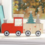 Wooden Train Christmas Decoration, thumbnail 5 of 5