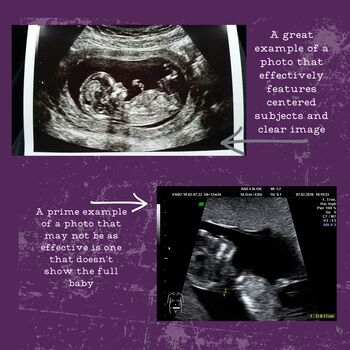 Personalised Valentine's Day Ultrasound And Message Keyring, 3 of 3