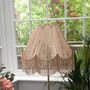Viscose Luxe Reclaimed Scallop Lampshade, thumbnail 2 of 7
