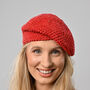 Cranberry Hat Crochet Kit, thumbnail 3 of 6